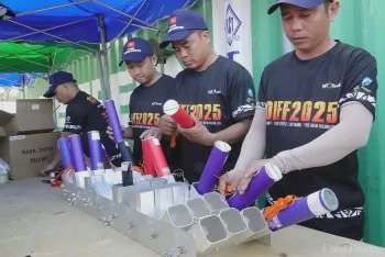 Trận địa pháo hoa Đà Nẵng, Phần Lan trước ngày khai mạc DIFF 2025