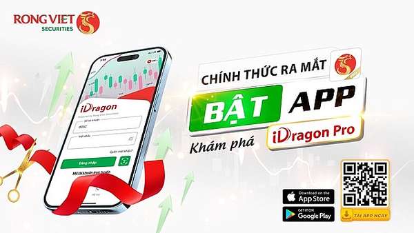 Chứng khoán Rồng Việt (VDSC) ra mắt ứng dụng iDragon Pro cùng nhiều ưu đãi hấp dẫn