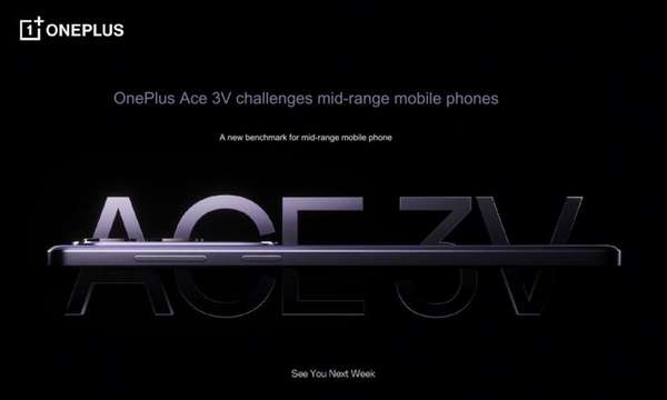 OnePlus Ace 3V ấn định ngày ra mắt, 