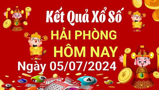 XSHP 5/7, Kết quả xổ số Hải Phòng hôm nay 5/7/2024, KQXSHP thứ Sáu ngày 5 tháng 7