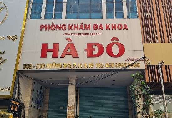 TP. Hồ Chí Minh: Phòng khám đa khoa Hà Đô bị tước giấy phép 4 tháng