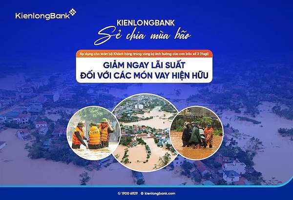 KienlongBank báo lợi nhuận lũy kế 9 tháng tăng 19% so với cùng kỳ, hoàn thành 95% kế hoạch năm