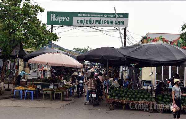 Sức mua tại chợ đầu mối phía Nam Hà Nội giảm mạnh