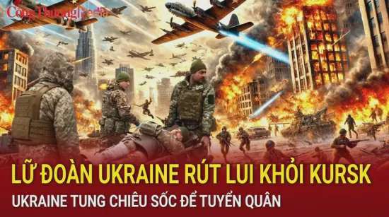 Chiến sự Nga-Ukraine sáng 17/10: Lữ đoàn Ukraine rút lui khỏi Kursk; Ukraine tung chiêu sốc để tuyển quân