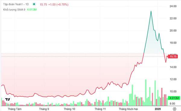 Cổ phiếu YEG thấp thoáng bóng dáng dòng tiền đầu cơ?