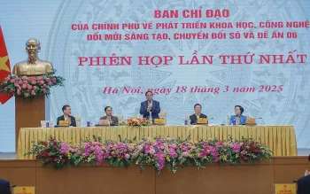 Chính phủ họp phiên thứ nhất Ban Chỉ đạo phát triển khoa học, công nghệ