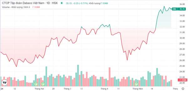 Lạc quan VN-Index có thể lên 1.700 điểm, quỹ ngoại bạo chi đồng hành cùng Dabaco (DBC)