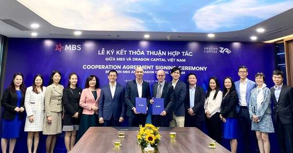 MBS và Dragon Capital ký kết hợp tác chiến lược, nâng tầm tài chính Việt Nam