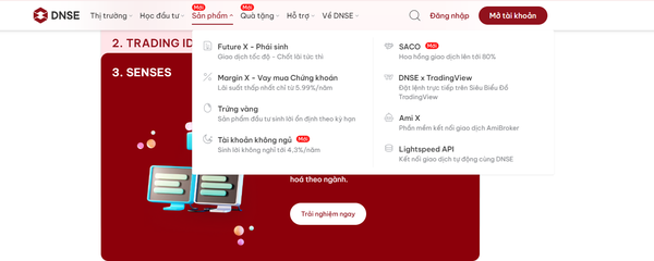 Sản phẩm của DNSE