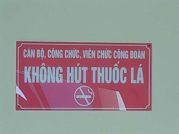 Liên đoàn lao động tỉnh Đắk Lắk không thuốc lá