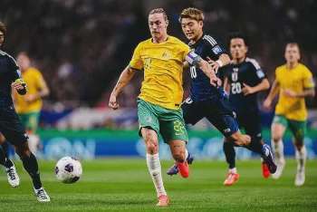 Lịch thi đấu bóng đá ngày 5/6: Australia đấu với Nhật Bản
