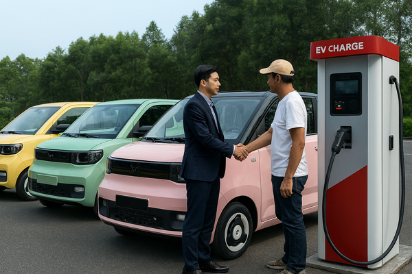 Hợp tác làm trạm sạc