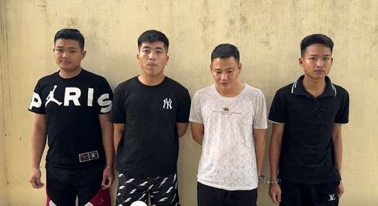 Thanh Hóa: Bắt 4 thanh niên về tội giữ người trái pháp luật