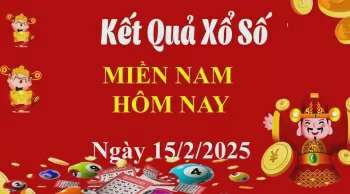 XSMN 15/2, trực tiếp Kết quả xổ số miền Nam 15/2/2025