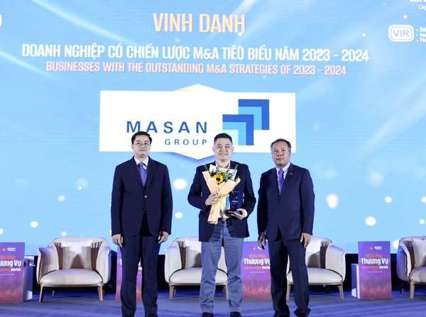 Masan Group được vinh danh doanh nghiệp có chiến lược M&amp;A tiêu biểu 2023 – 2024