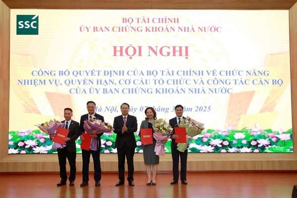 Công bố cơ cấu tổ chức mới của Ủy ban Chứng khoán Nhà nước