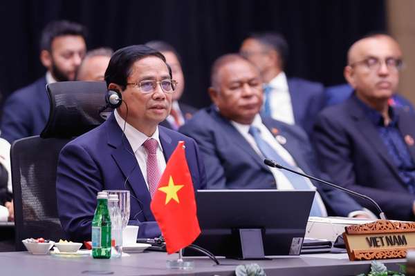 Thủ tướng Phạm Minh Chính: ASEAN phát huy mạnh mẽ '5 hơn' với ba trọng tâm hợp tác- Ảnh 1. Thủ tướng Phạm Minh Chính: ASEAN phát huy mạnh mẽ '5 hơn' với ba trọng tâm hợp tác- Ảnh 1.