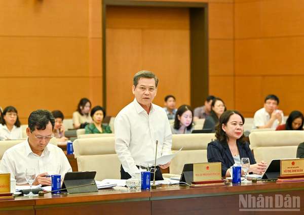 Chánh án Tòa án nhân dân tối cao Lê Minh Trí. (Ảnh: DUY LINH) ndo_br_chanh-an-le-minh-tri.jpg