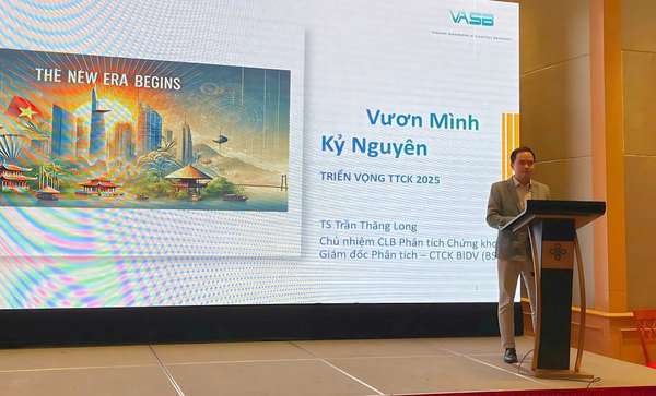 CLB Phân tích chứng khoán VASB: VN-Index có thể đạt gần 1.600 điểm trong năm 2025