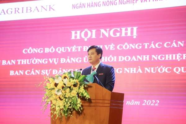 Ông Phạm Toàn Vượng, tânTổng giám đốc Agribank. (Ảnh: Agribank).