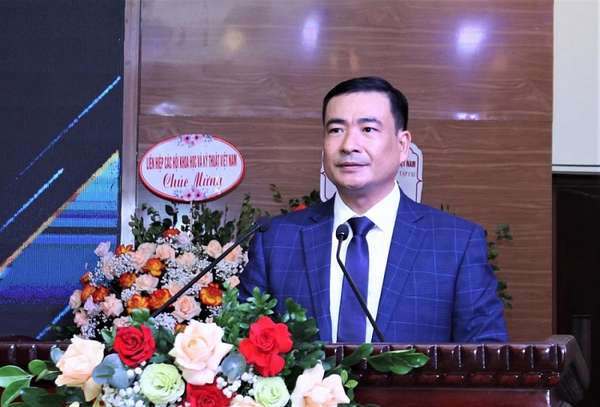 Ông Nguyễn Văn Toàn, Tổng biên tập Tạp chí Môi trường và Cuộc sống phát biểu tại Lễ kỷ niệm