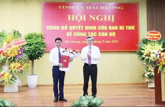 Ban Bí thư điều động Thiếu tướng Lê Ngọc Châu giữ chức Phó Bí thư Tỉnh ủy Hải Dương