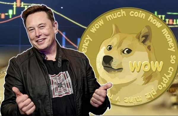 Tiền mã hóa dogecoin yêu thích của Elon Musk chiếm vị trí thứ 2
