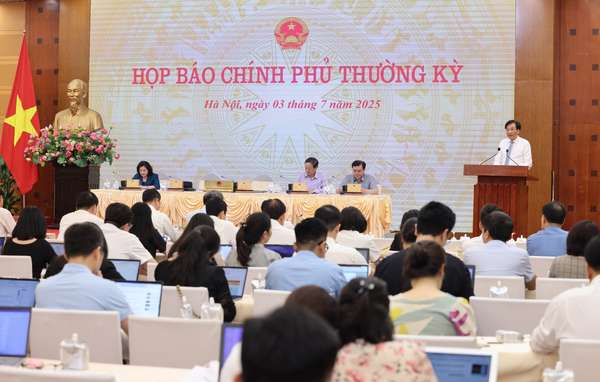 họp báo chính phủ tháng 6