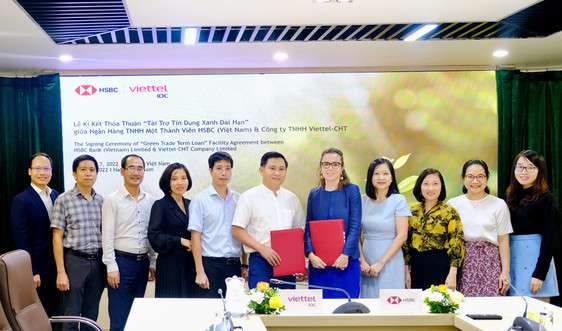 HSBC Việt Nam hợp tác cùng Viettel trong dự án trung tâm dữ liệu bền vững