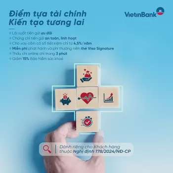 VietinBank mang đến giải pháp tài chính an tâm cho khách hàng