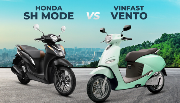 Tài chính 60 triệu nên lựa chọn Honda SH Mode hay VinFast Vento (Nguồn ảnh: Internet