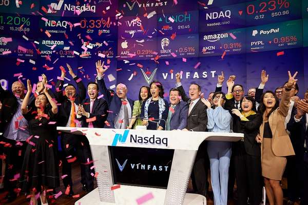 VinFast niêm yết trên sàn Nasdaq (Mỹ) từ tháng 8 năm nay
