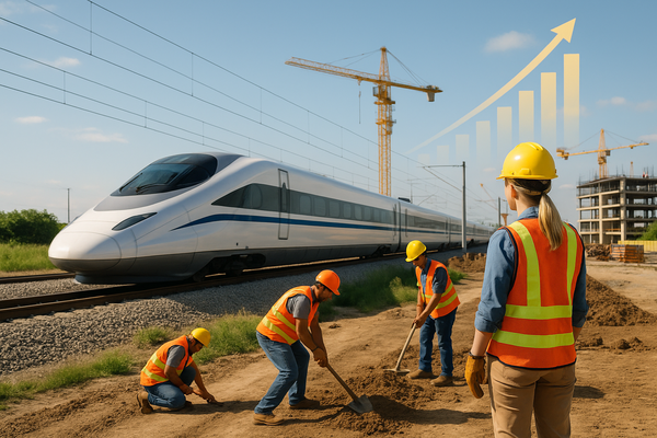 dự án đường sắt cao tốc