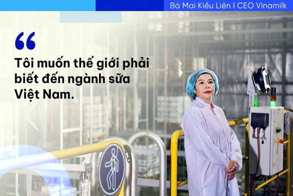 Những câu nói của bà Mai Kiều liên làm nên “chất” Vinamilk