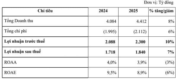 Kế hoạch năm 2025 của VNDIRECT. Ảnh: VND