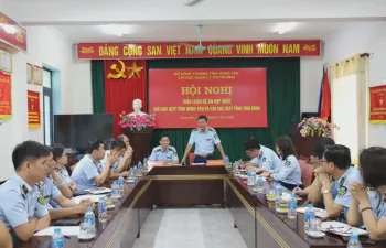 Thống nhất việc hợp nhất Quản lý thị trường tỉnh Hưng Yên và Thái Bình