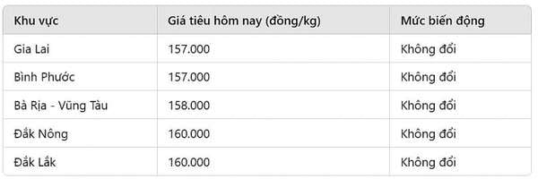 Dự báo giá tiêu ngày 17/2/2025: Đà tăng trở lại hay tiếp tục chững giá?