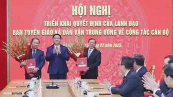 Công bố quyết định nhân sự tại Ban Tuyên giáo và Dân vận Trung ương