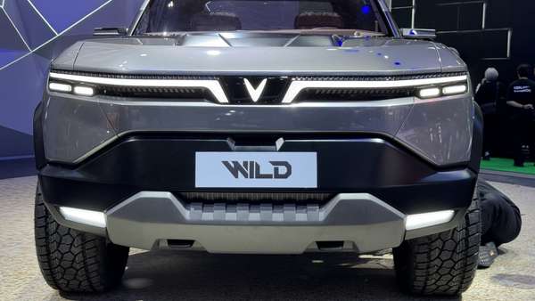 Cận cảnh mẫu bán tải điện VinFast VF Wild tại Thái Lan