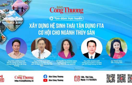 Sắp diễn ra Tọa đàm 'Xây dựng hệ sinh thái tận dụng FTA - Cơ hội cho ngành thủy sản'