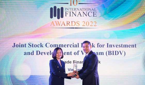 BIDV nhận cú đúp giải thưởng quốc tế về tài trợ thương mại và tài trợ chuỗi cung ứng