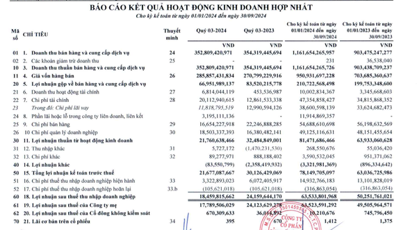 Đầu tư Hoàng Gia (RYG): Doanh thu và lợi nhuận tăng mạnh, tổng nợ phải trả cũng tăng theo