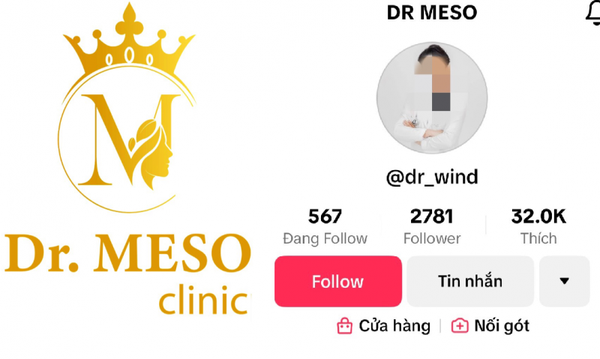 TP. Hồ Chí Minh: Khám bệnh chui, thẩm mỹ Dr Meso Clinic bị xử phạt, đình chỉ hoạt động