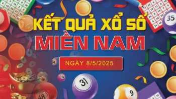 XSMN 8/5, kết quả xổ số miền Nam hôm nay 8/5/2025, KQXSMN 8/5