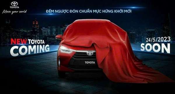 Toyota Wigo 2023 ra mắt ngày 24/5/2023