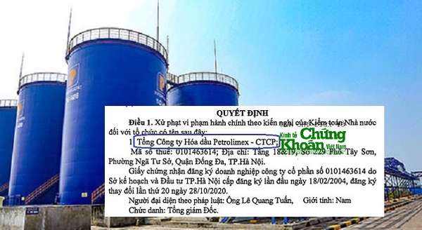 Cục Thuế Hà Nội xử phạt Hóa dầu Petrolimex theo kiến nghị của kiểm toán