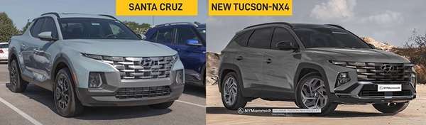 Hyundai Tucson 2024 dự kiến ra mắt năm sau với nhiều trang bị tương tự SantaFe