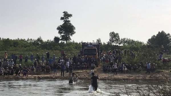 Quảng Ngãi: Tìm thấy xe ô tô và nạn nhân dưới lòng sông sau hơn 3 tháng mất tích
