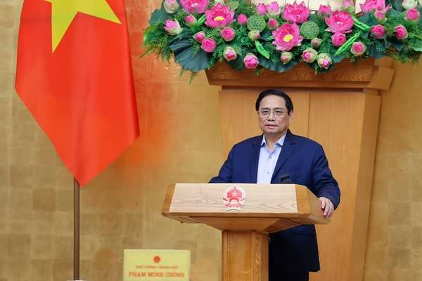 Thủ tướng Phạm Minh Chính chủ trì phiên họp Chính phủ chuyên đề xây dựng pháp luật tháng 4 năm 2023