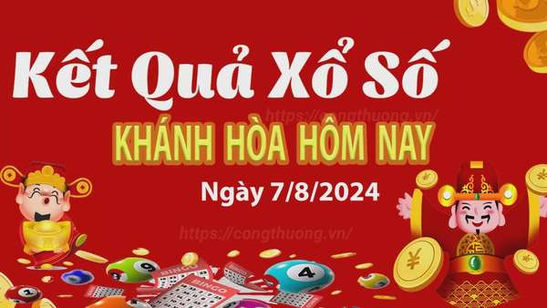 XSKH 7/8, kết quả xổ số Khánh Hòa hôm nay 7/8/2024, xổ số Khánh Hòa ngày 7 tháng 8